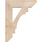 Ekena Millwork Merced Slat Smooth Bracket, Douglas Fir, 5 1/2"W x 24"D x 32"H BKT06X24X32MRC06SDF - alternate 2